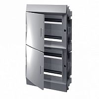 Распределительный шкаф Mistral41 72 мод., IP41, встраиваемый, термопласт, белая дверь |  код. 1SLM004100A1110 |  ABB